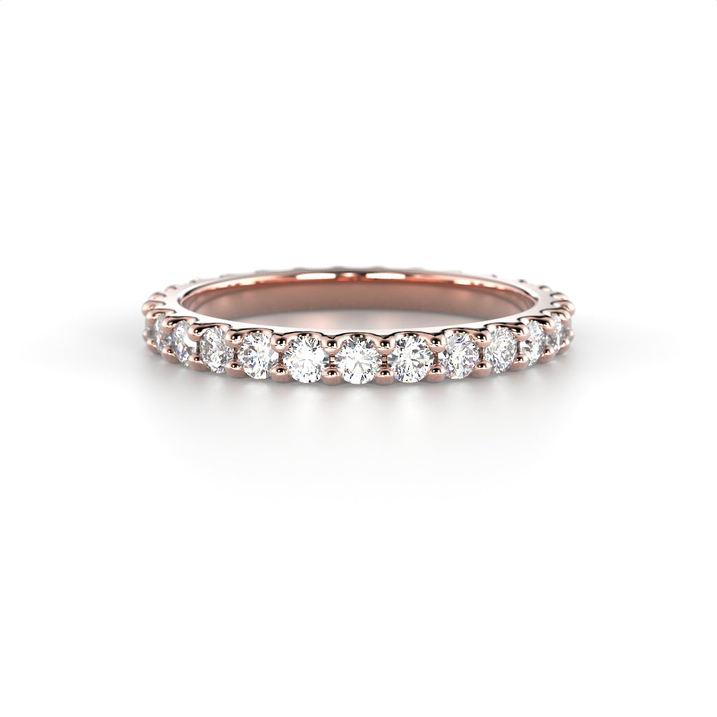 Timanttirivisormus Juliette allianssi 0,84 ct