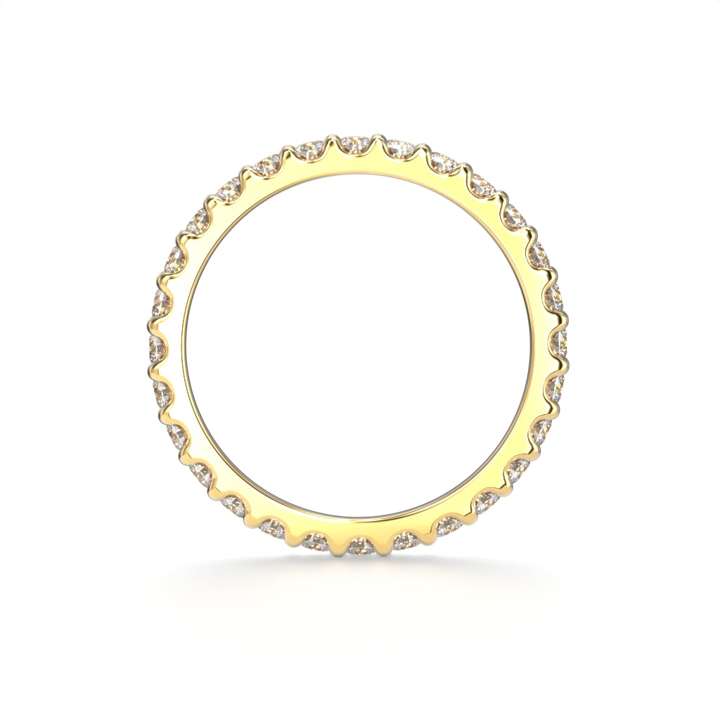 Timanttirivisormus Juliette allianssi 0,84 ct