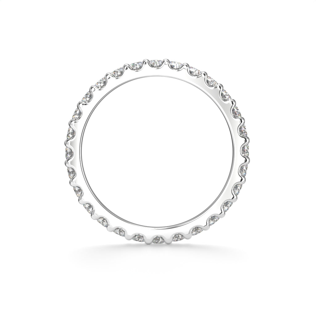 Timanttirivisormus Juliette allianssi 0,84 ct