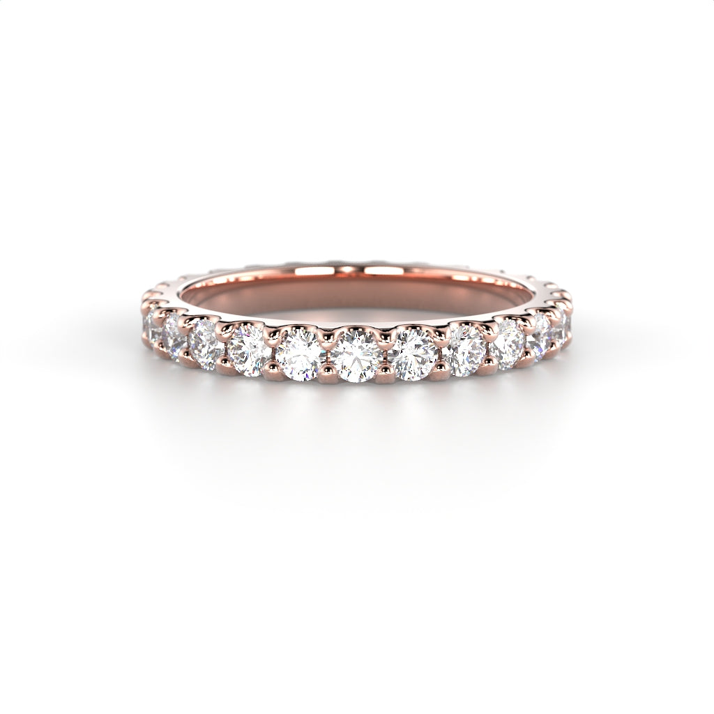 Timanttirivisormus Juliette allianssi 1,04 ct