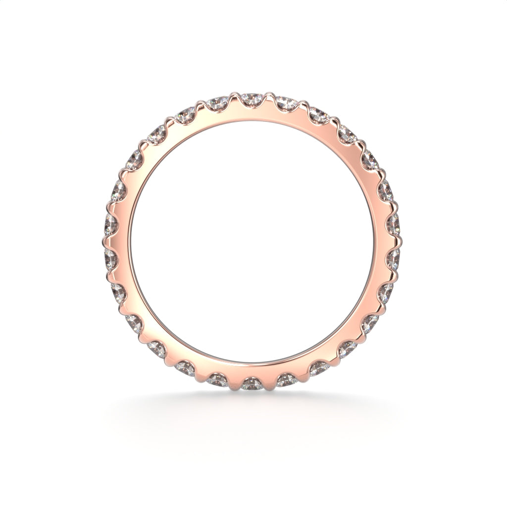 Timanttirivisormus Juliette allianssi 1,04 ct