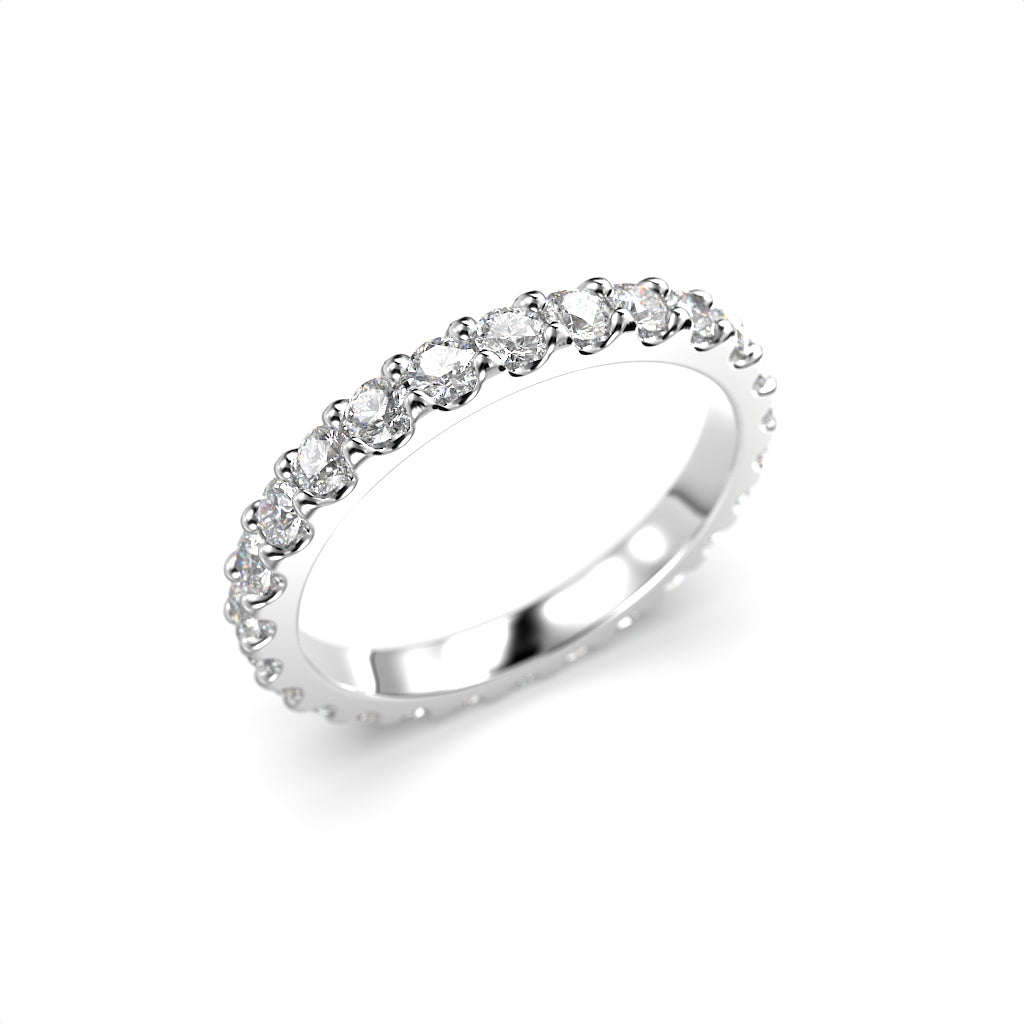 Timanttirivisormus Juliette allianssi 1,04 ct