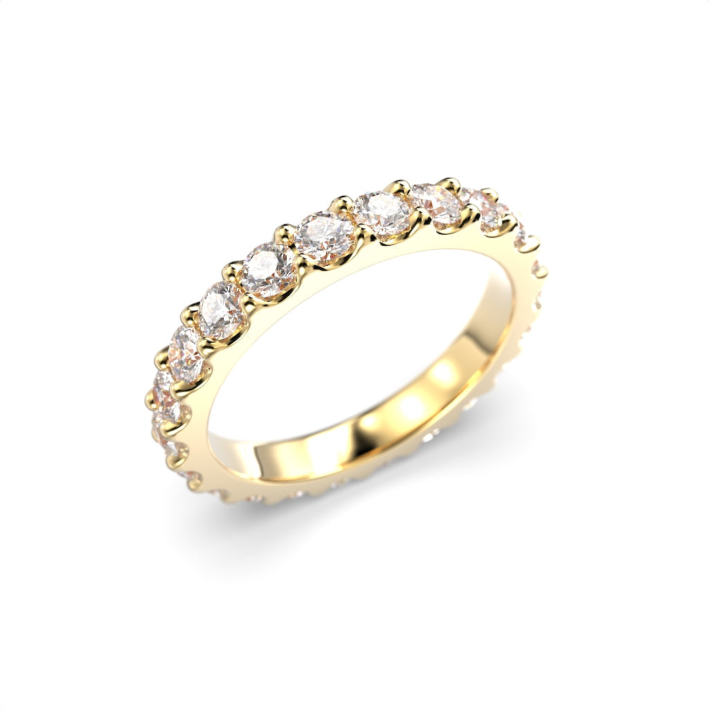 Timanttirivisormus Juliette allianssi 1,54 ct