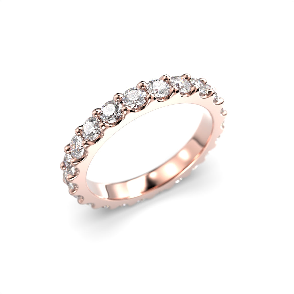 Timanttirivisormus Juliette allianssi 1,54 ct