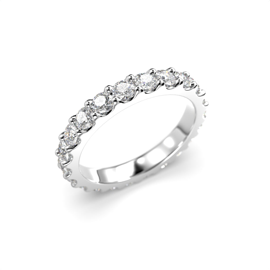 Timanttirivisormus Juliette allianssi 1,54 ct