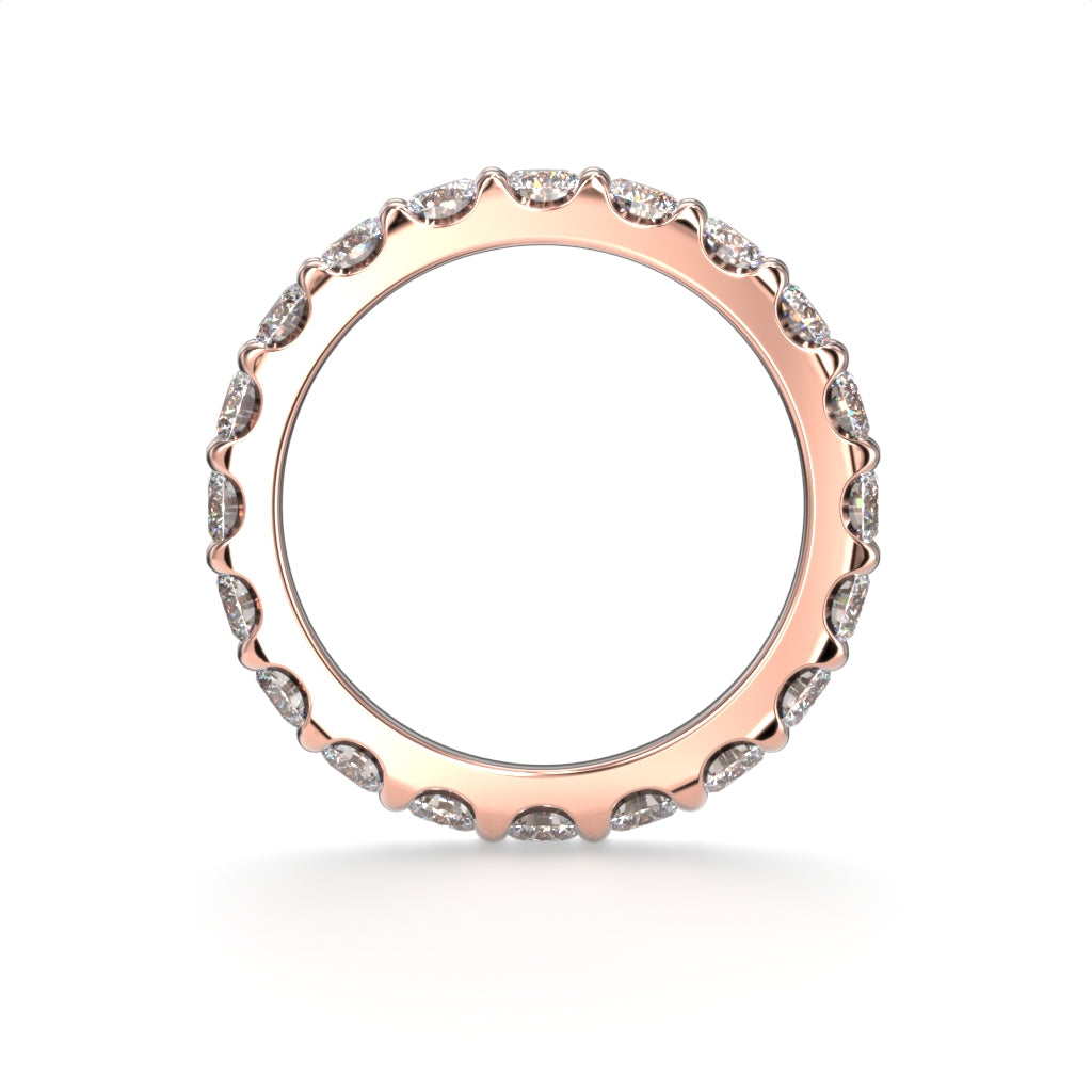 Timanttirivisormus Juliette allianssi 2,00 ct