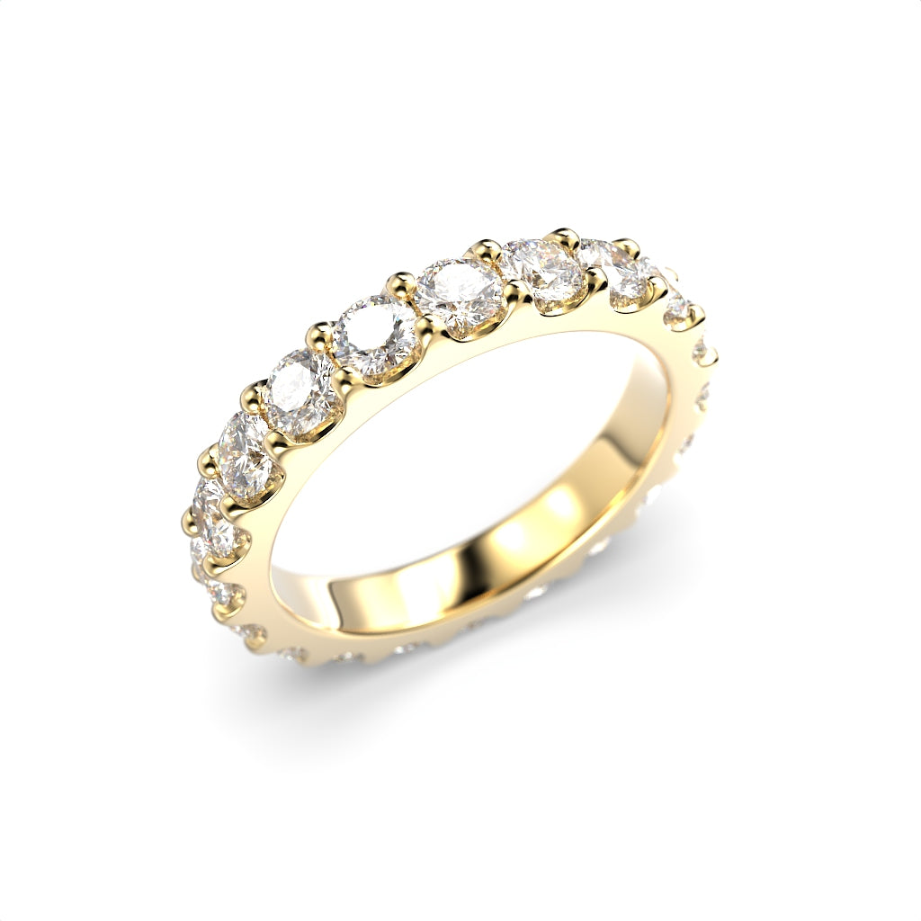 Timanttirivisormus Juliette allianssi 2,00 ct