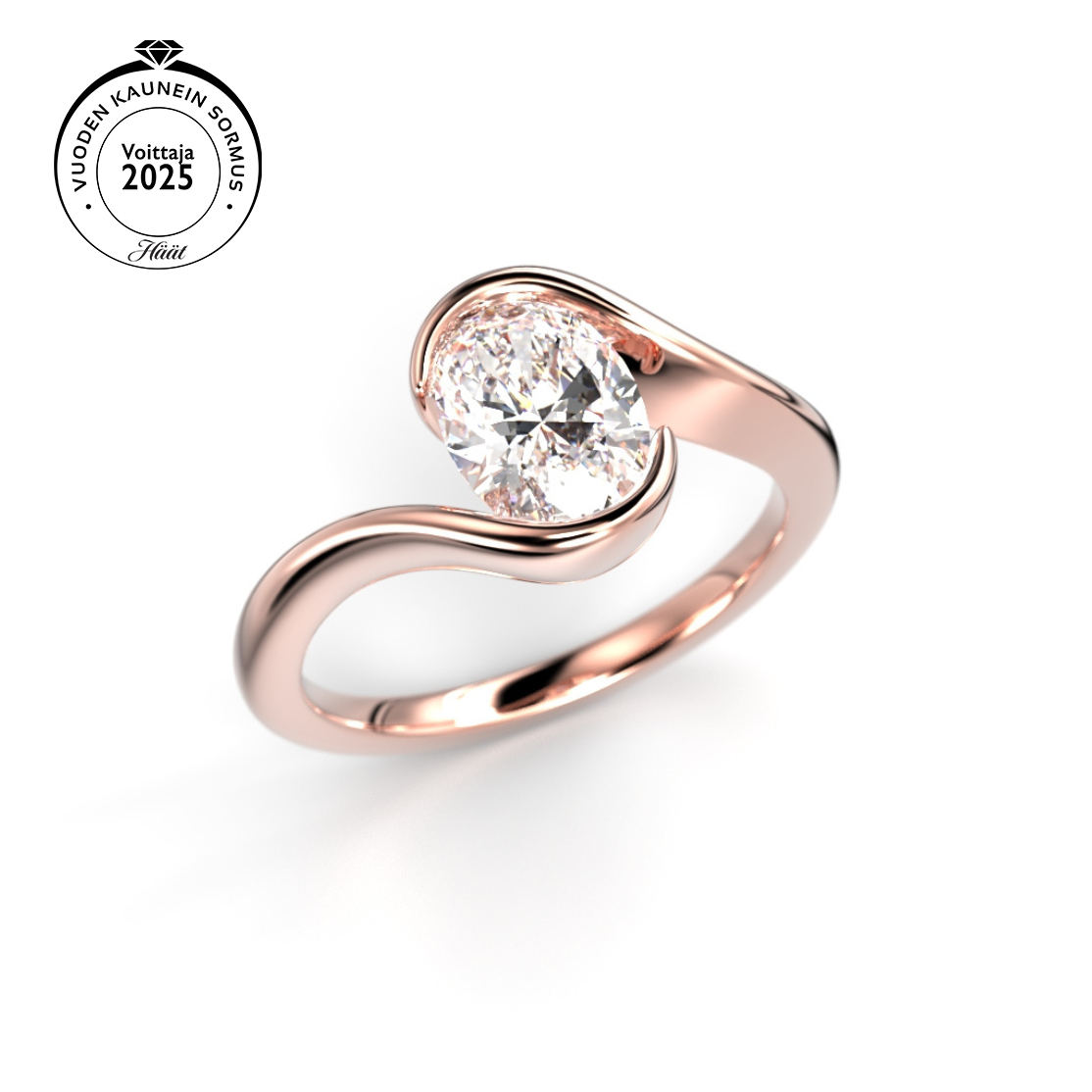 Timanttisormus Auréa 1,00 ct