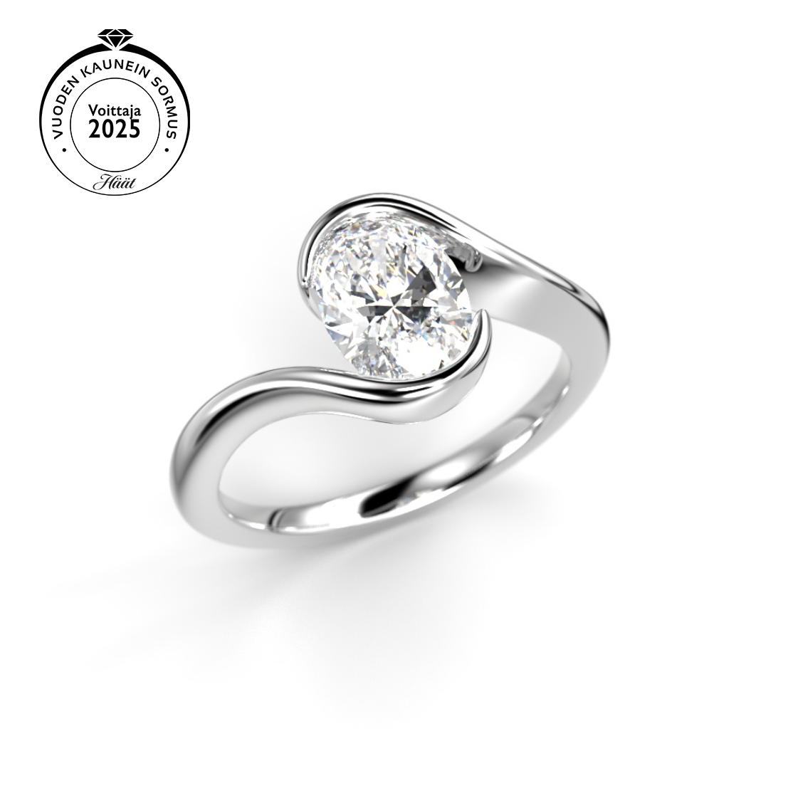 Timanttisormus Auréa 1,00 ct