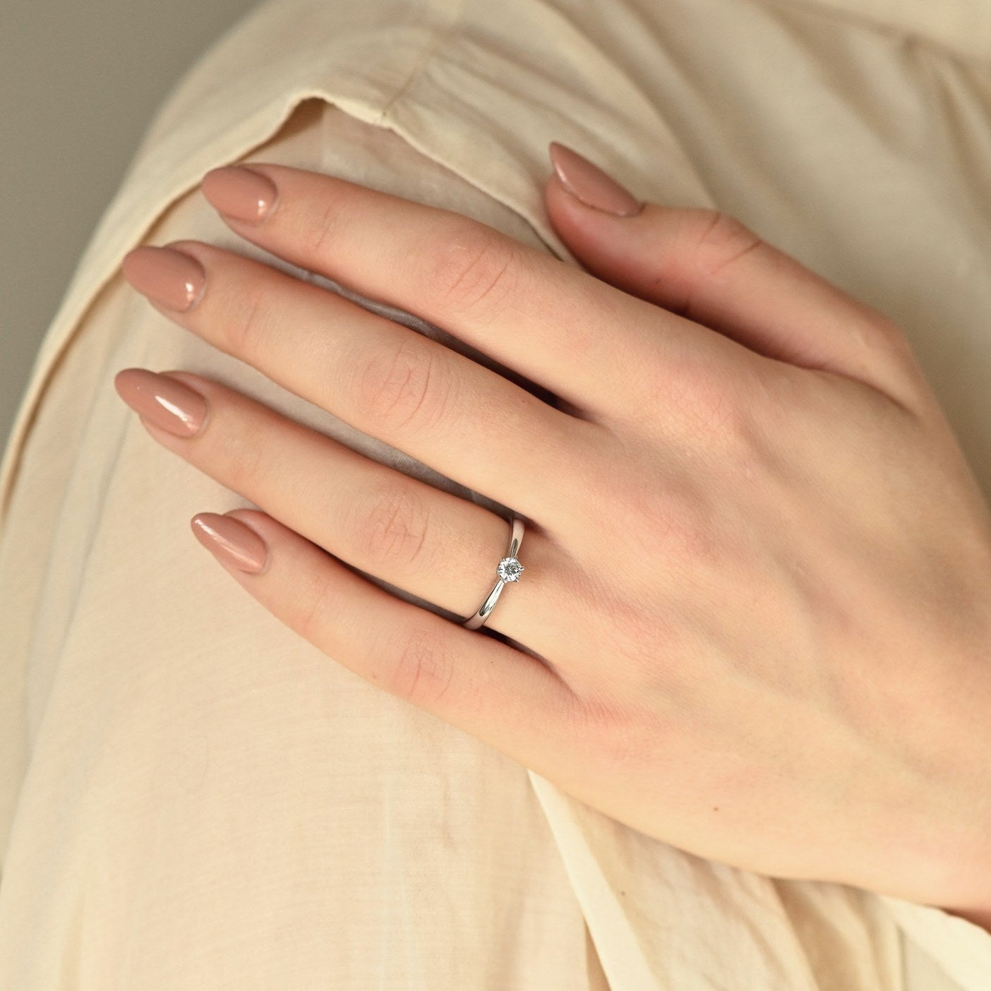 NYHET Diamantring Classic 23 0.20 ct