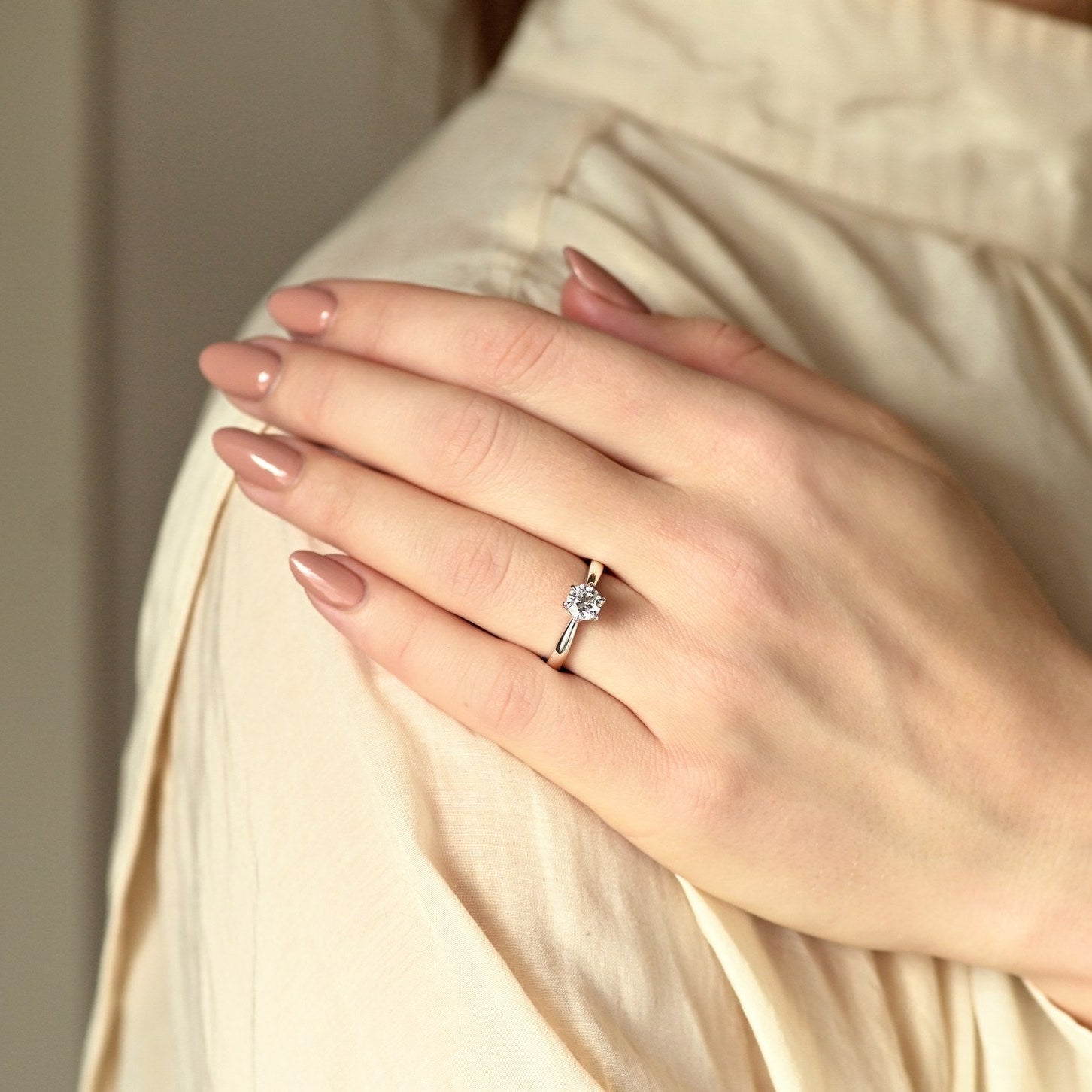 NYHET Diamantring Classic 23 0.50 ct