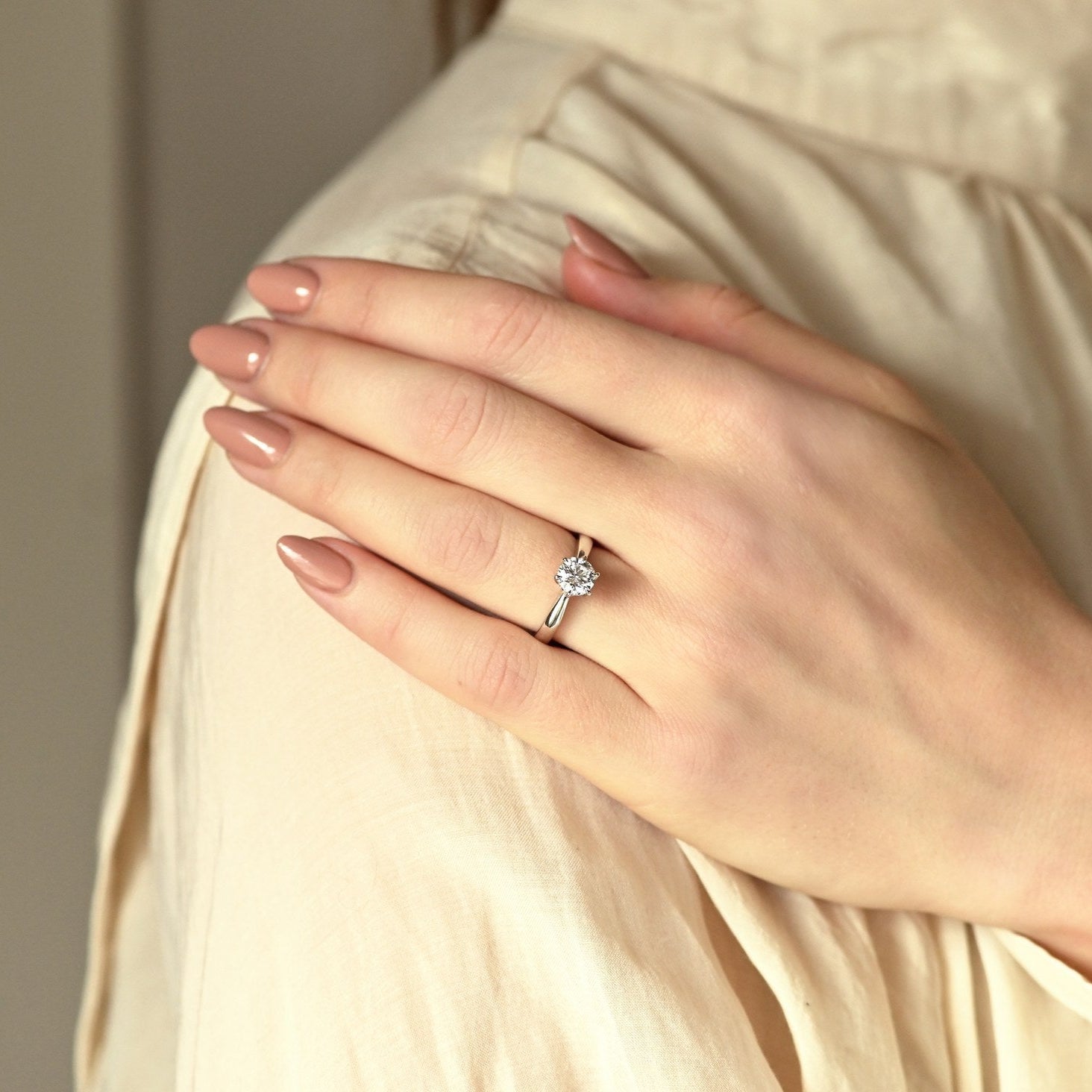 NYHET Diamantring Classic 23 0.70 ct