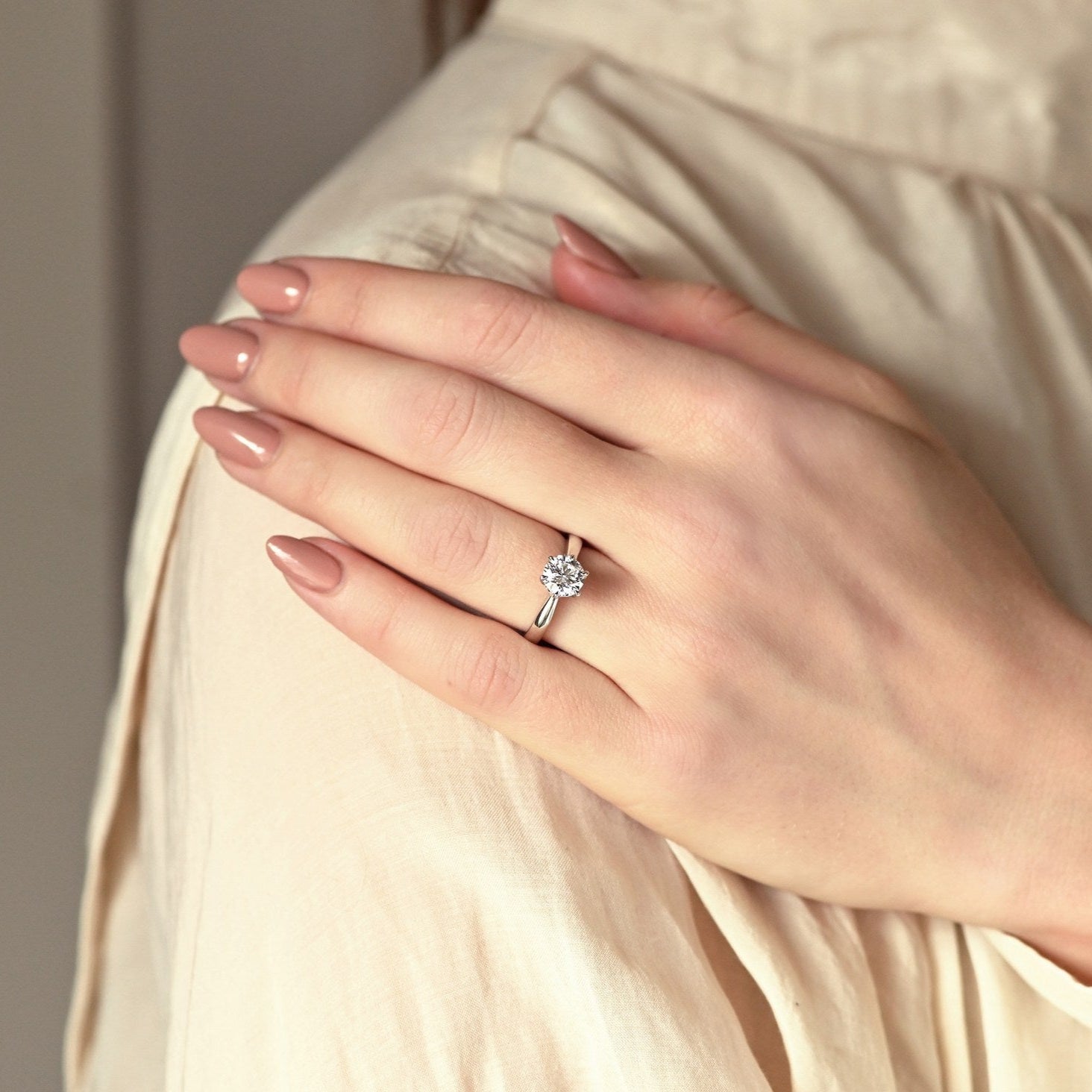 NYHET Diamantring Classic 23 1.00 ct