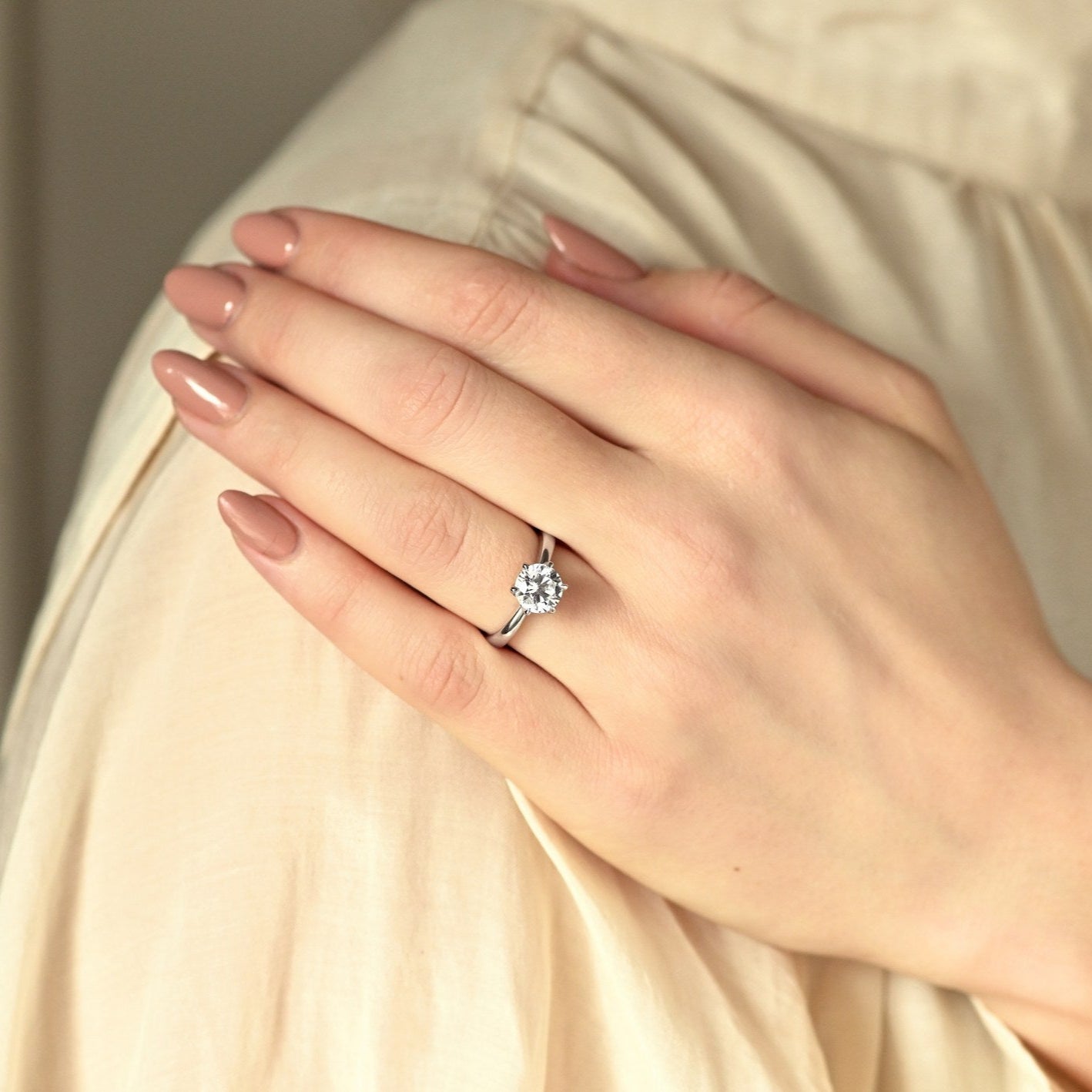 NYHET Diamantring Classic 23 1.50 ct