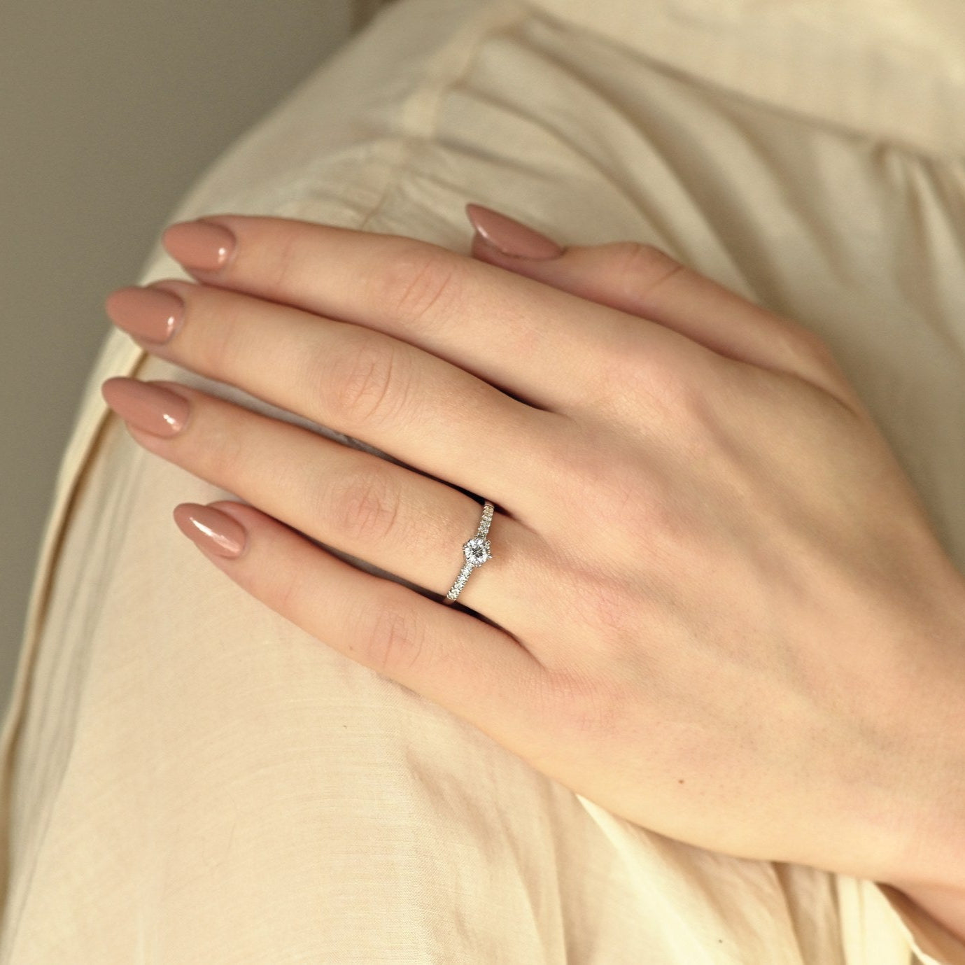 NYHET Diamantring Julianna Krona 0.42 ct