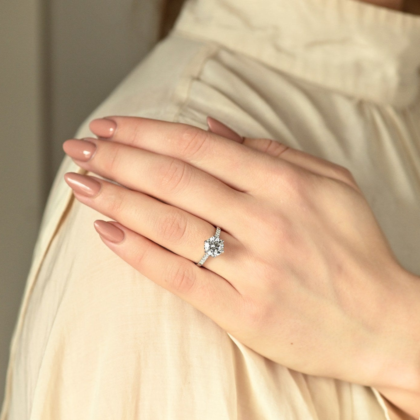 NYHET Diamantring Julianna Krona 2.10 ct