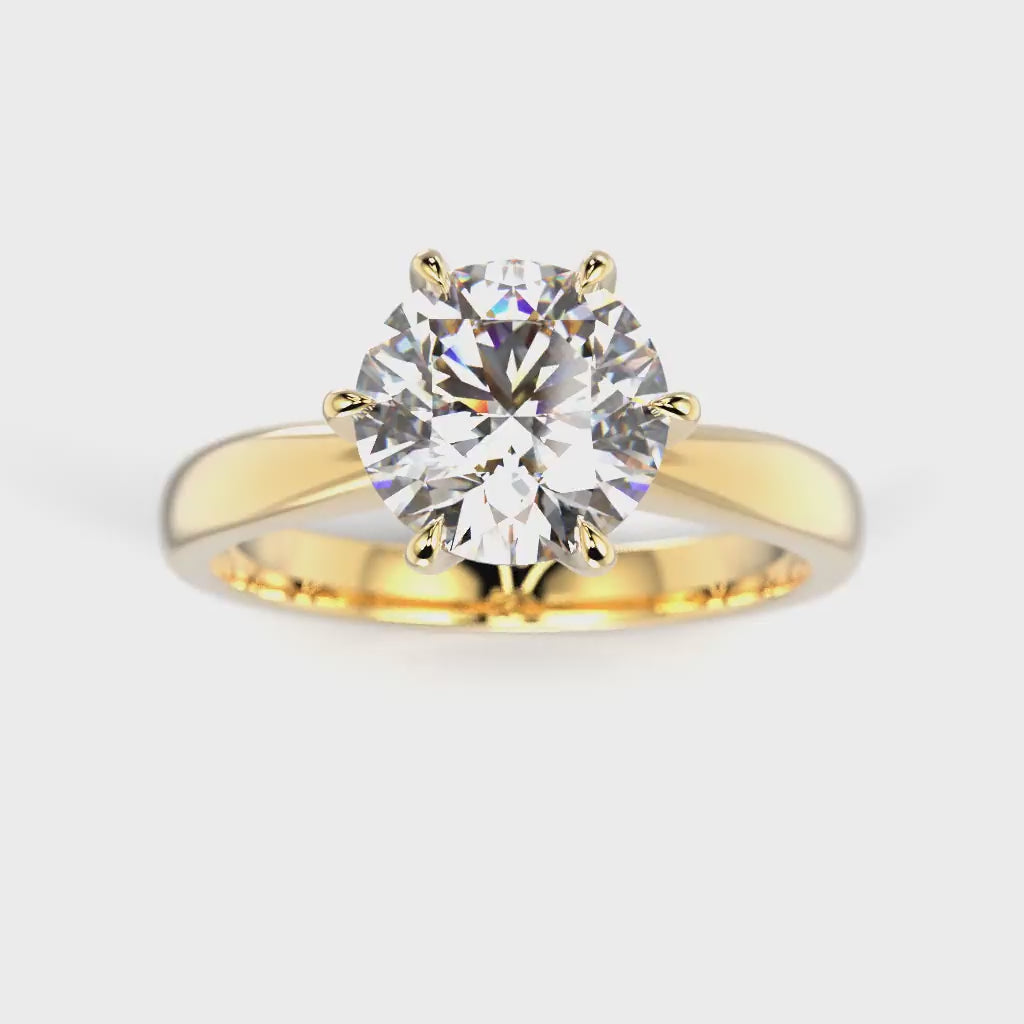 NYHET Diamantring Classic 23 1.50 ct