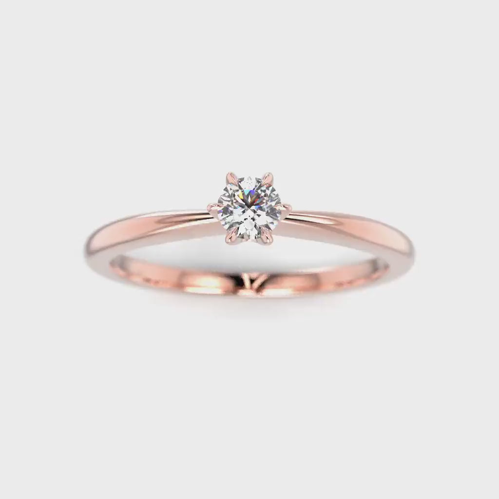 Diamantring Adele 0.30