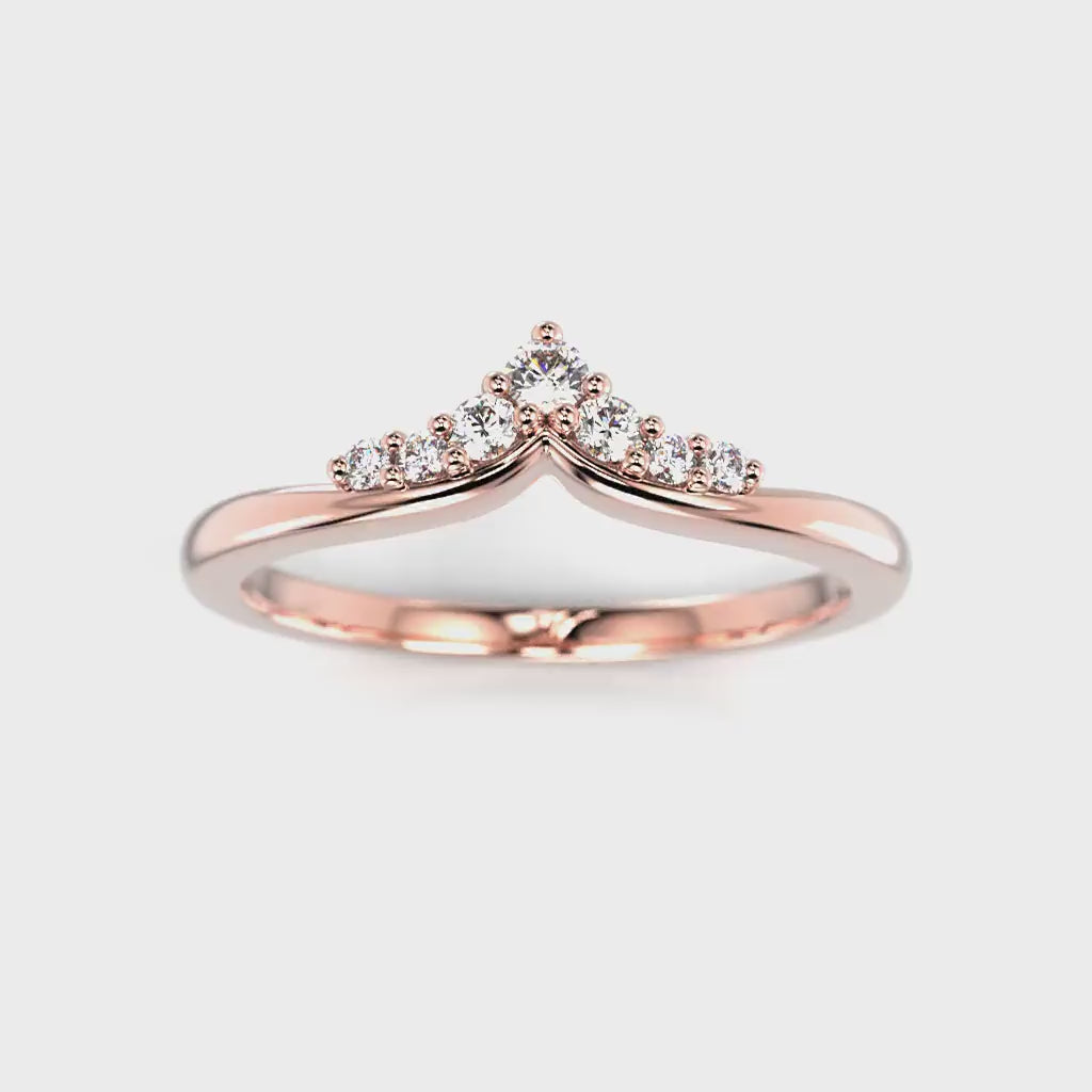 Timanttisormus Lilja Side 0,11 ct