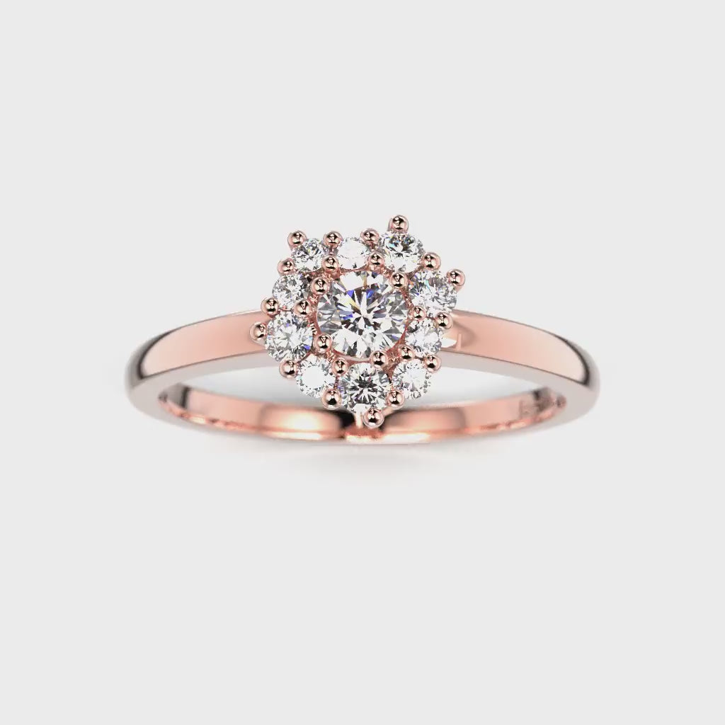 Nadja Halo 0,28ct