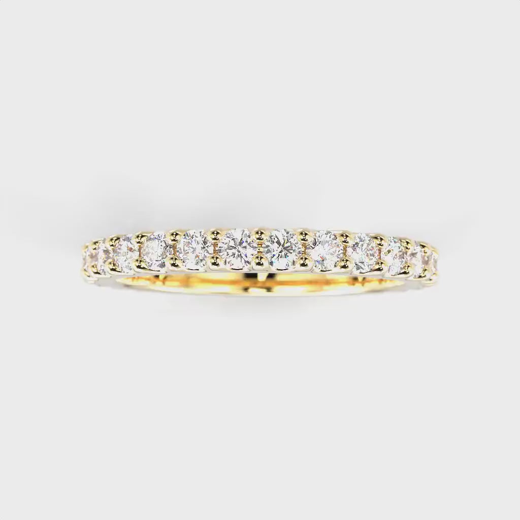 Timanttirivisormus Juliette allianssi 0,84 ct