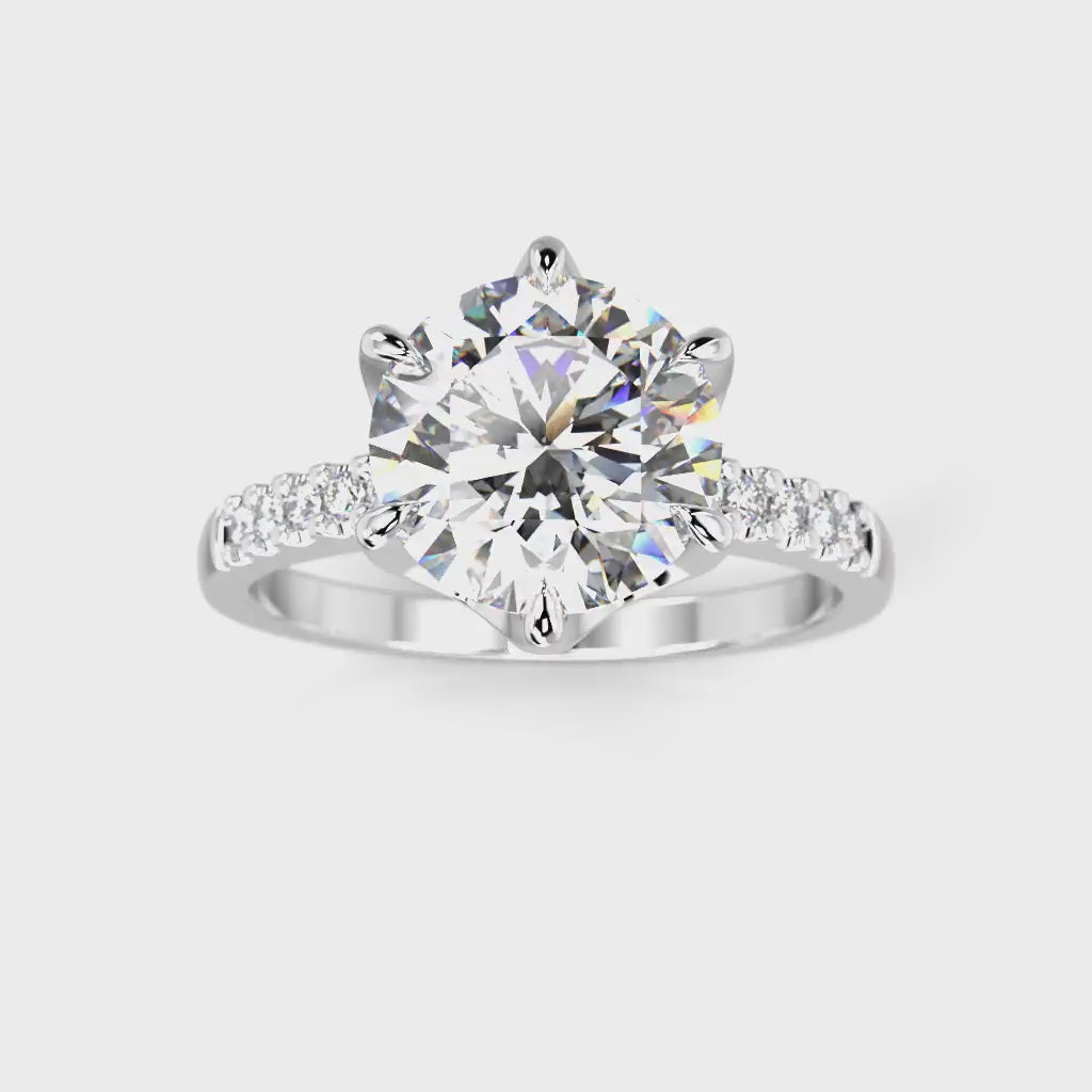 NYHET Diamantring Julianna Krona 2.10 ct