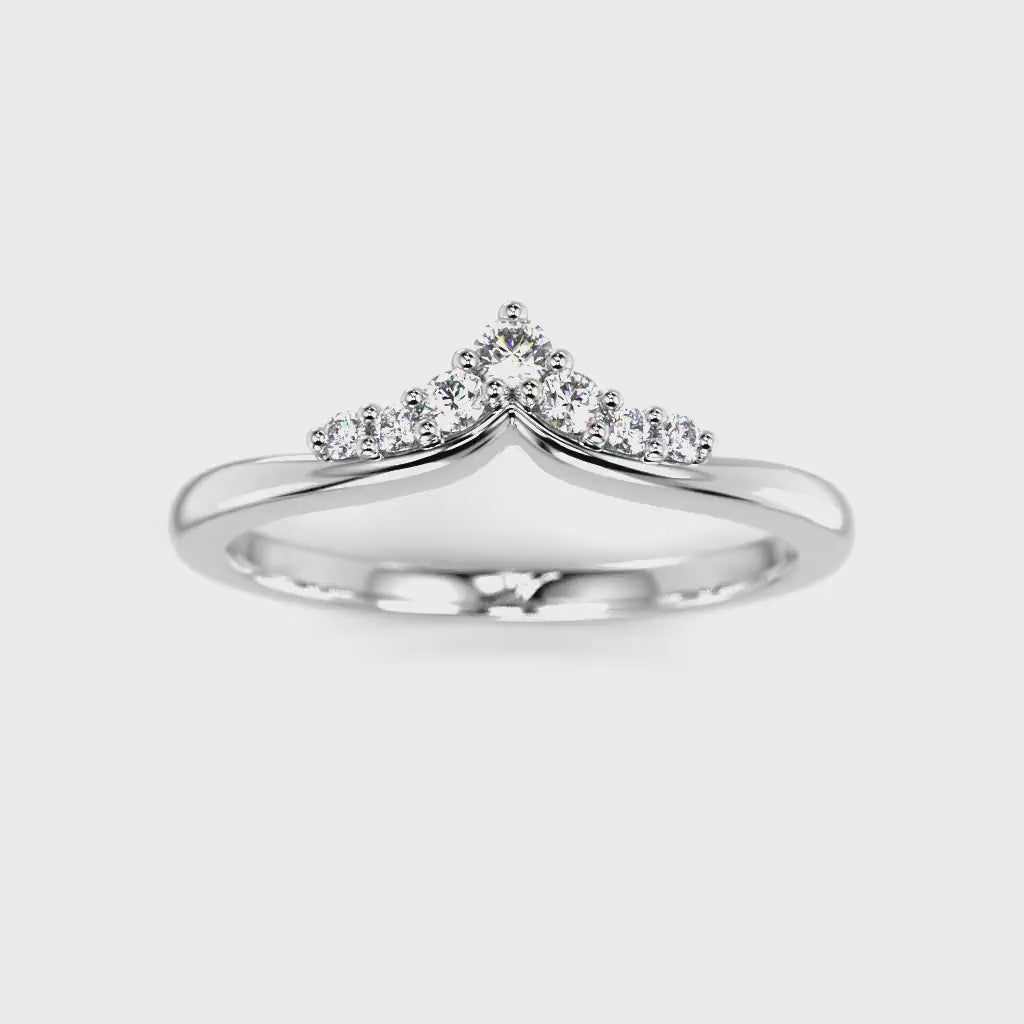 Timanttisormus Lilja Side 0,11 ct