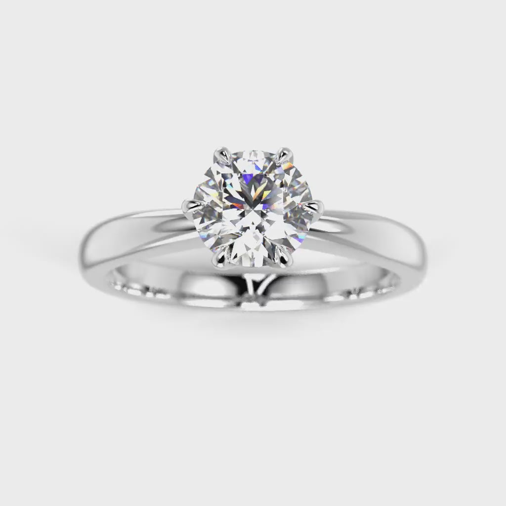 NYHET Diamantring Classic 23 0.70 ct