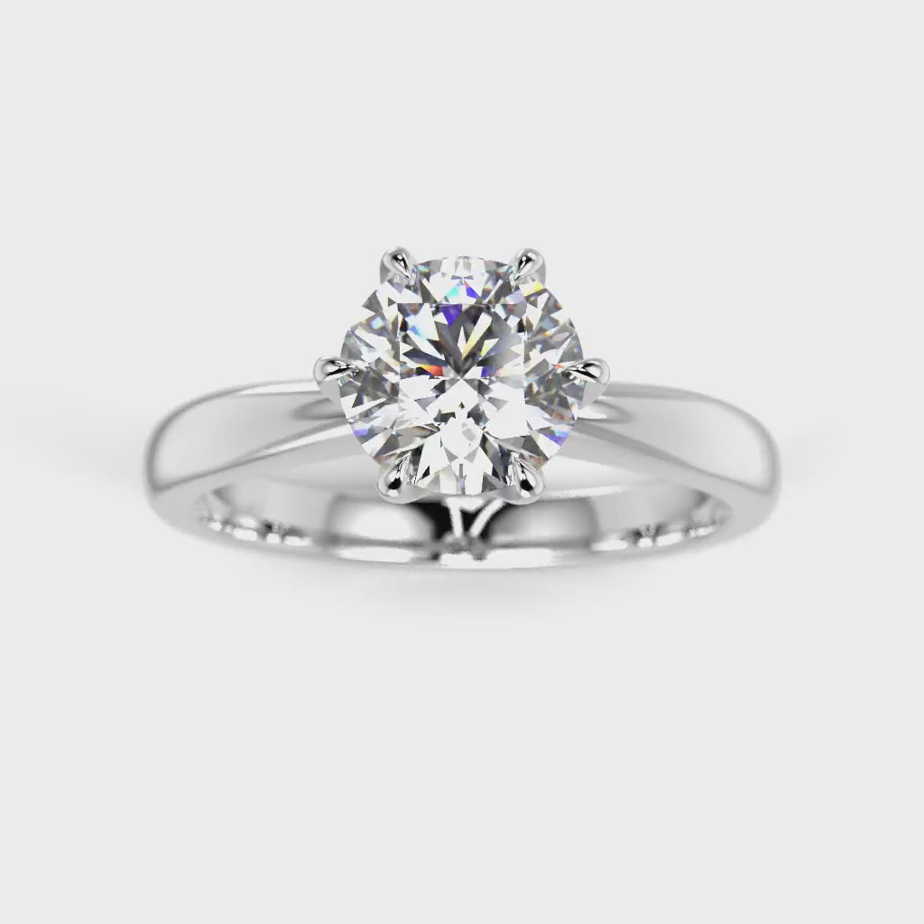 NYHET Diamantring Classic 23 1.00 ct