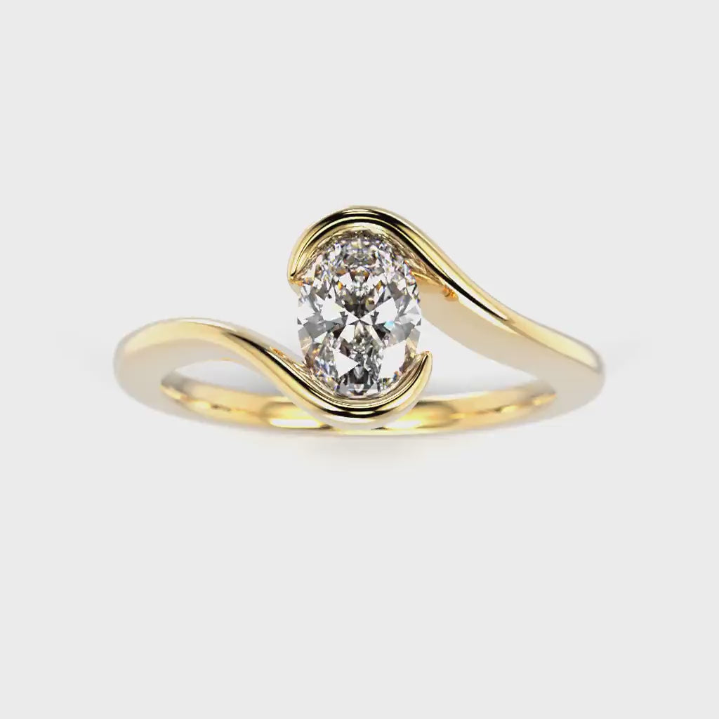 Diamond Ring Selena 1.00 ct