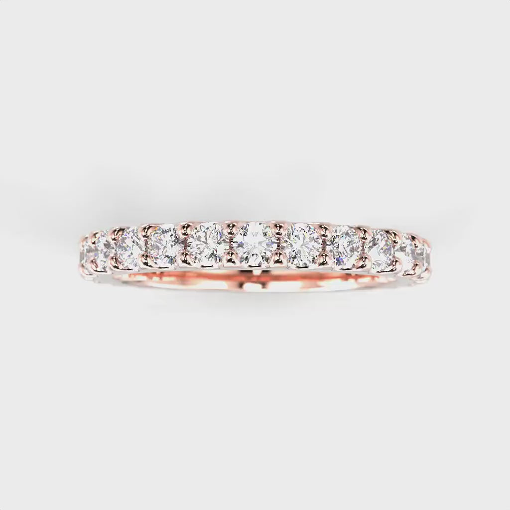 Timanttirivisormus Juliette allianssi 1,04 ct