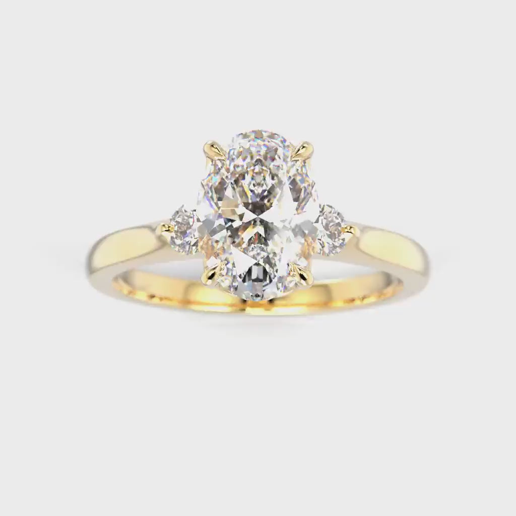 Diamond ring Megan Oval 1,14 ct