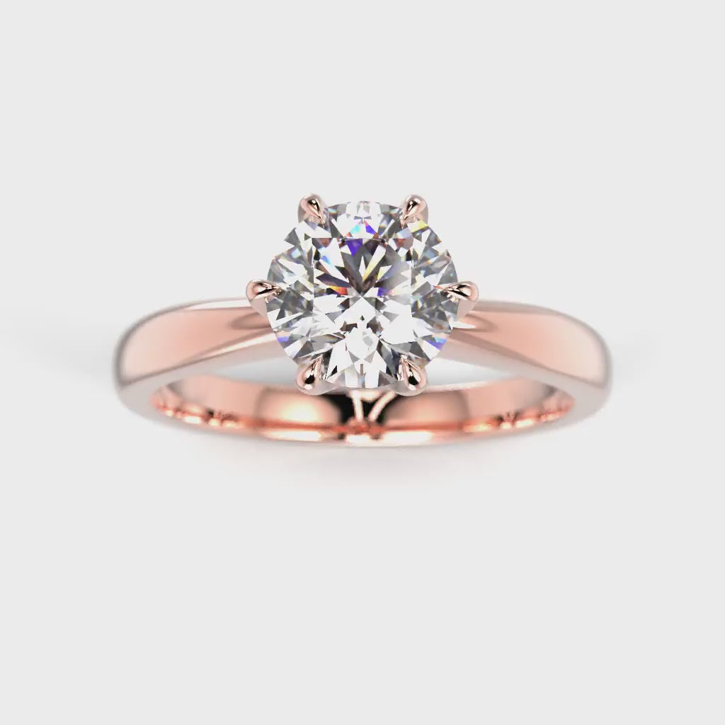 NEW Diamond Ring Classic 23 1.00 ct