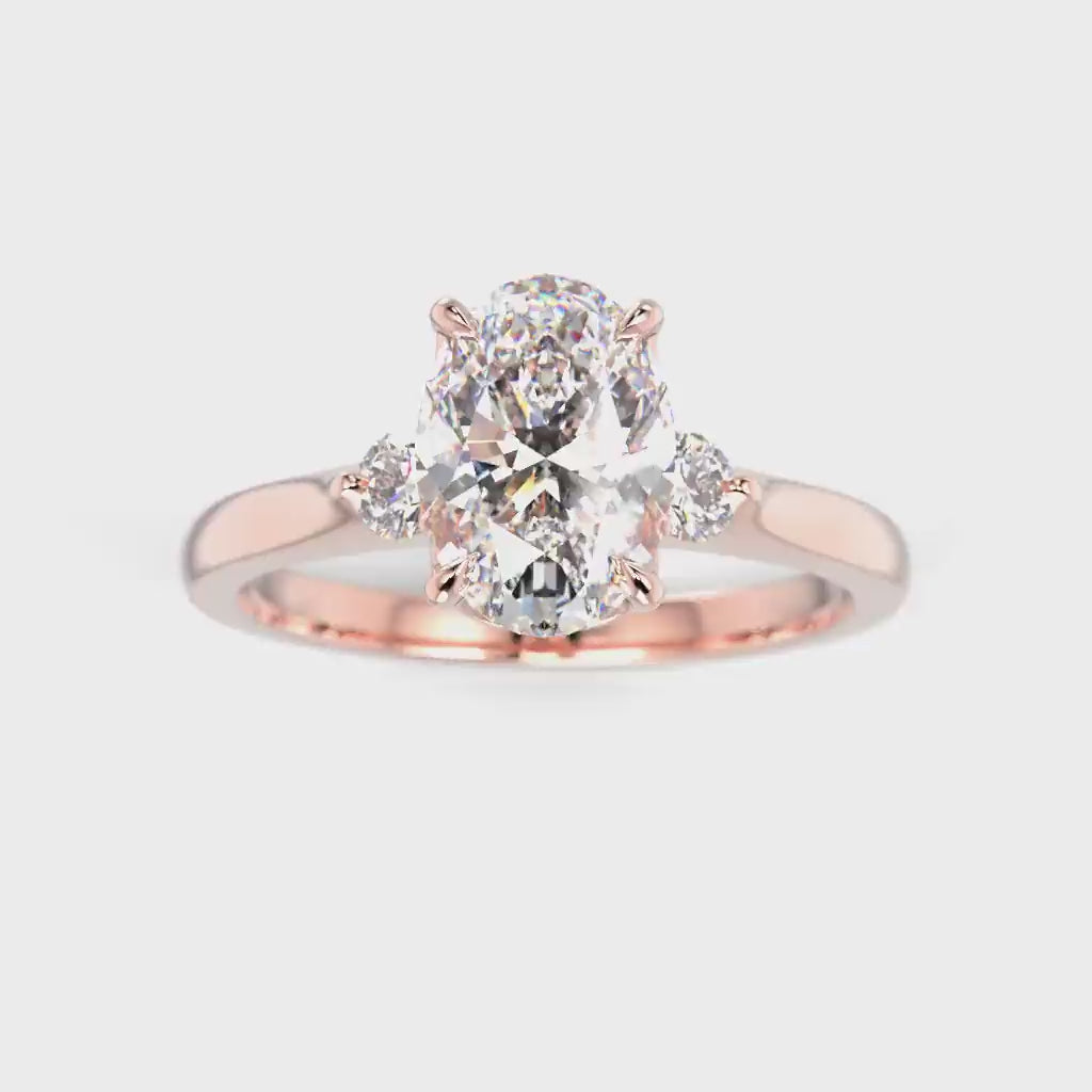 Diamond ring Megan Oval 1,14 ct