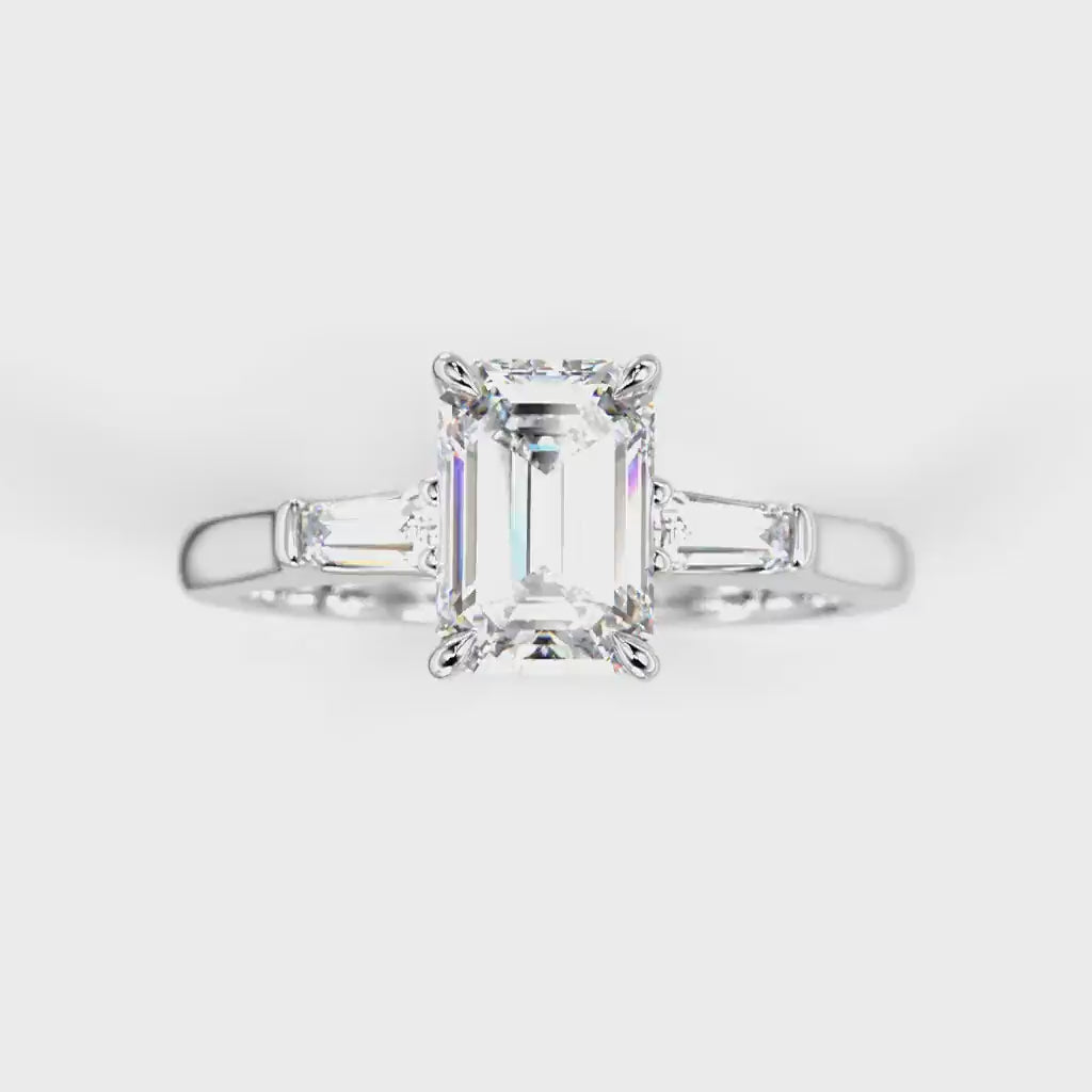 NYHET Diamantring Selena Side 0,62 ct