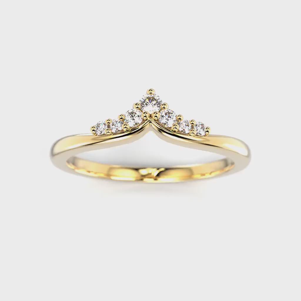 Timanttisormus Lilja Side 0,11 ct