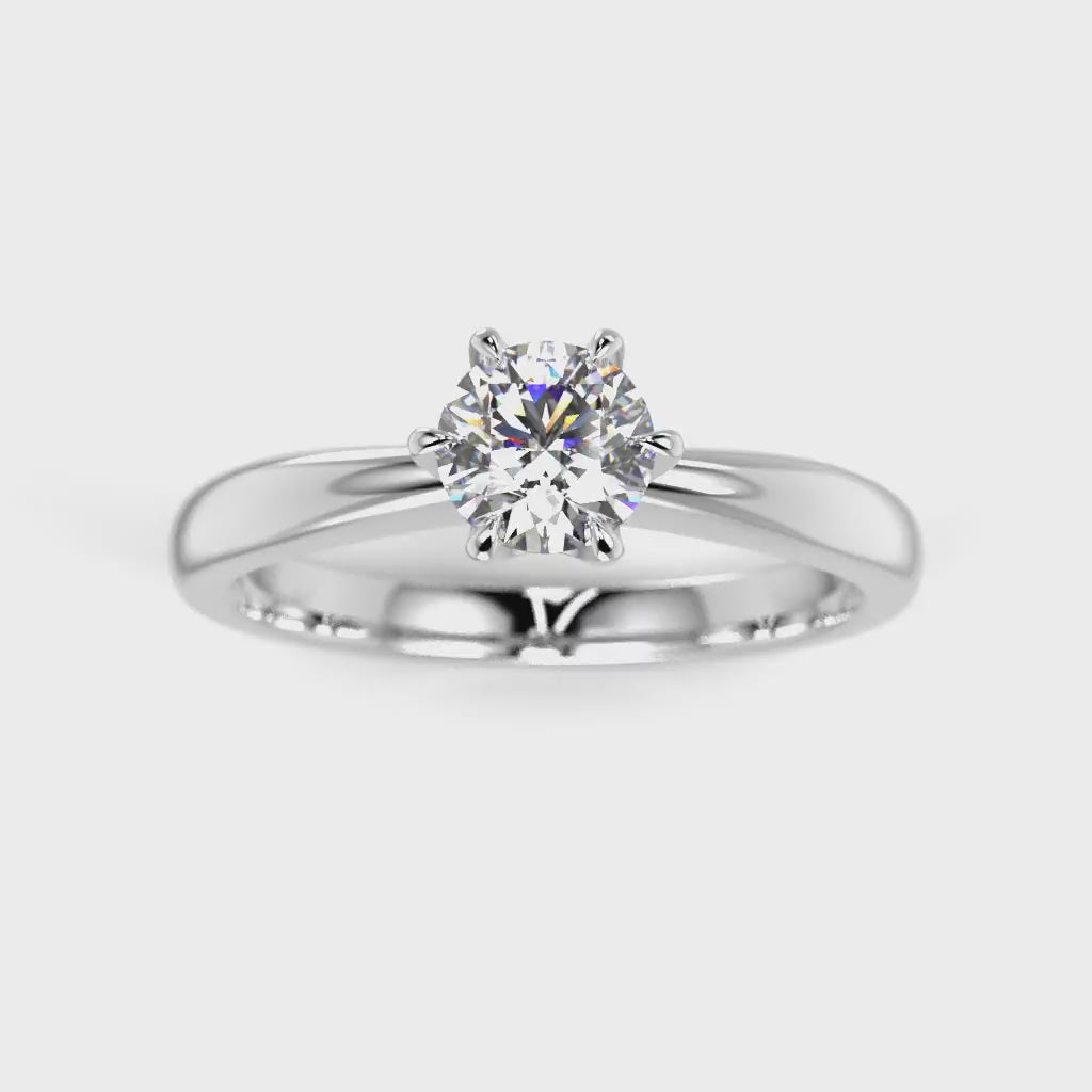 NEW Diamond Ring Classic 23 0.50 ct