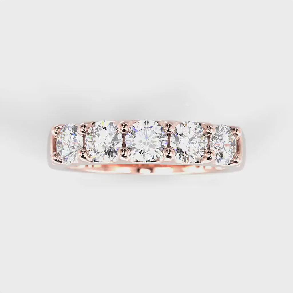 Auréa Band diamond tiara ring 0,55ct