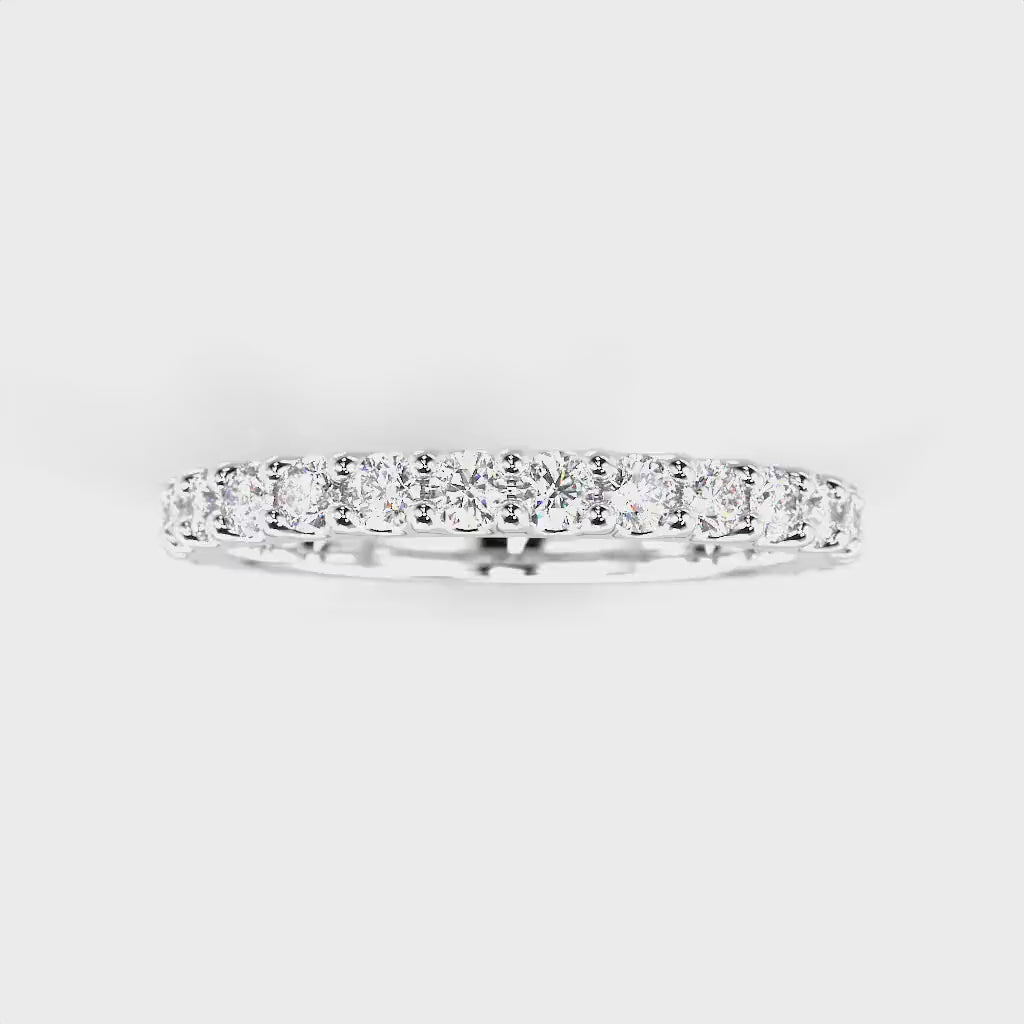Timanttirivisormus Juliette allianssi 0,84 ct