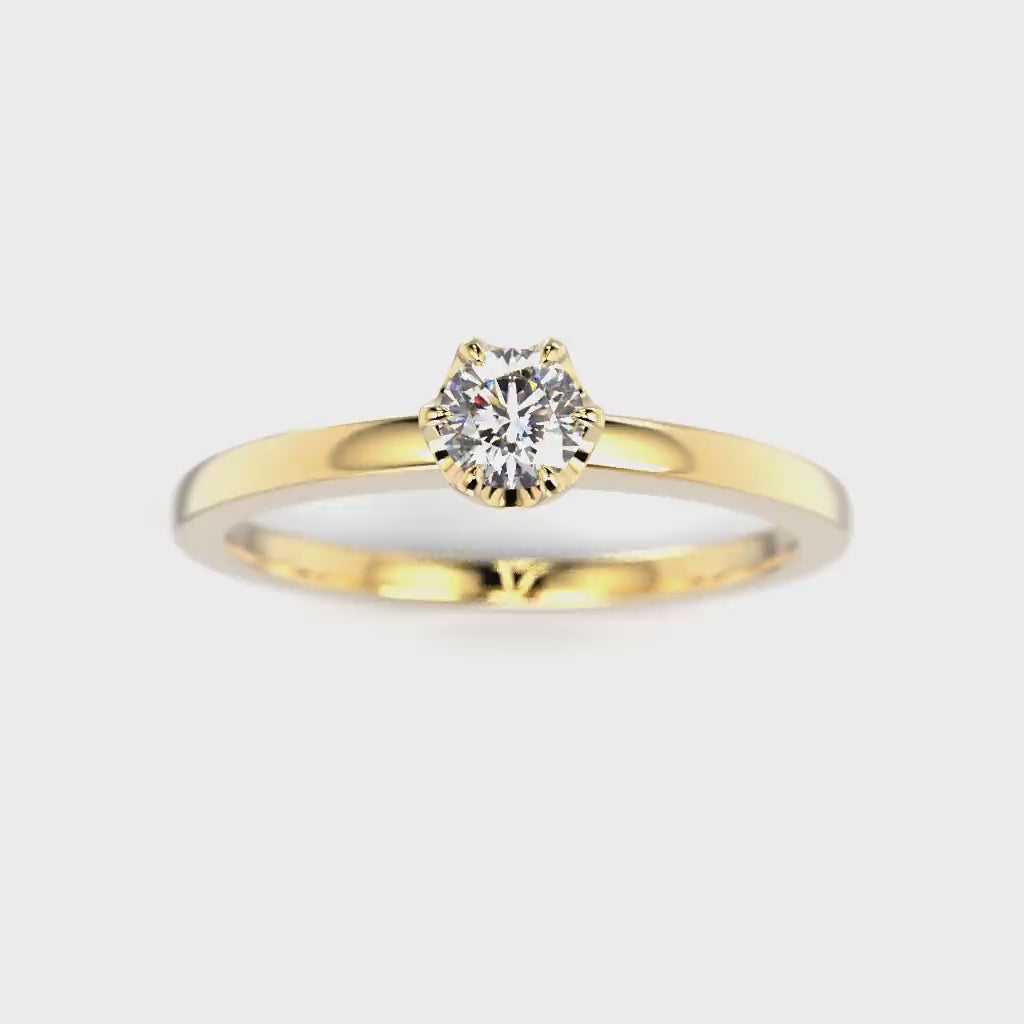 Diamantring Adele 0.30