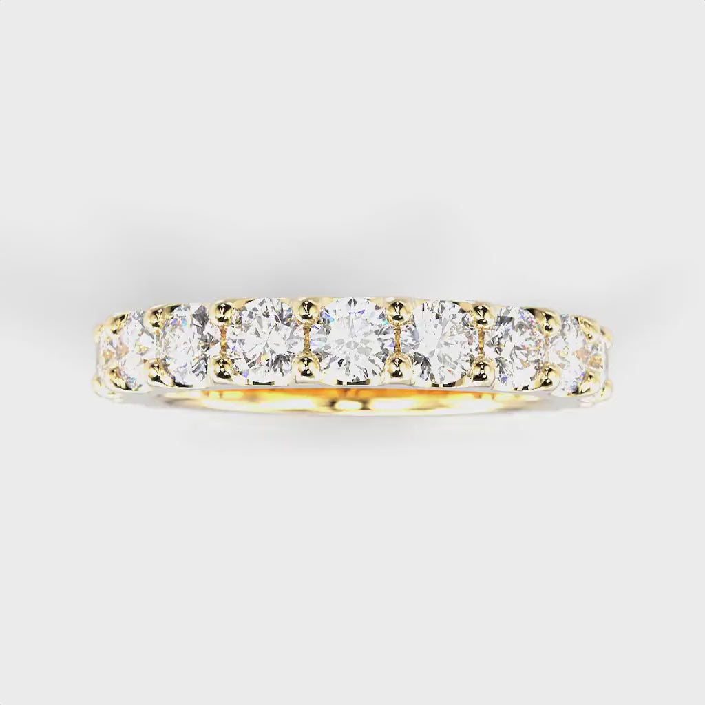 Timanttirivisormus Juliette allianssi 2,00 ct