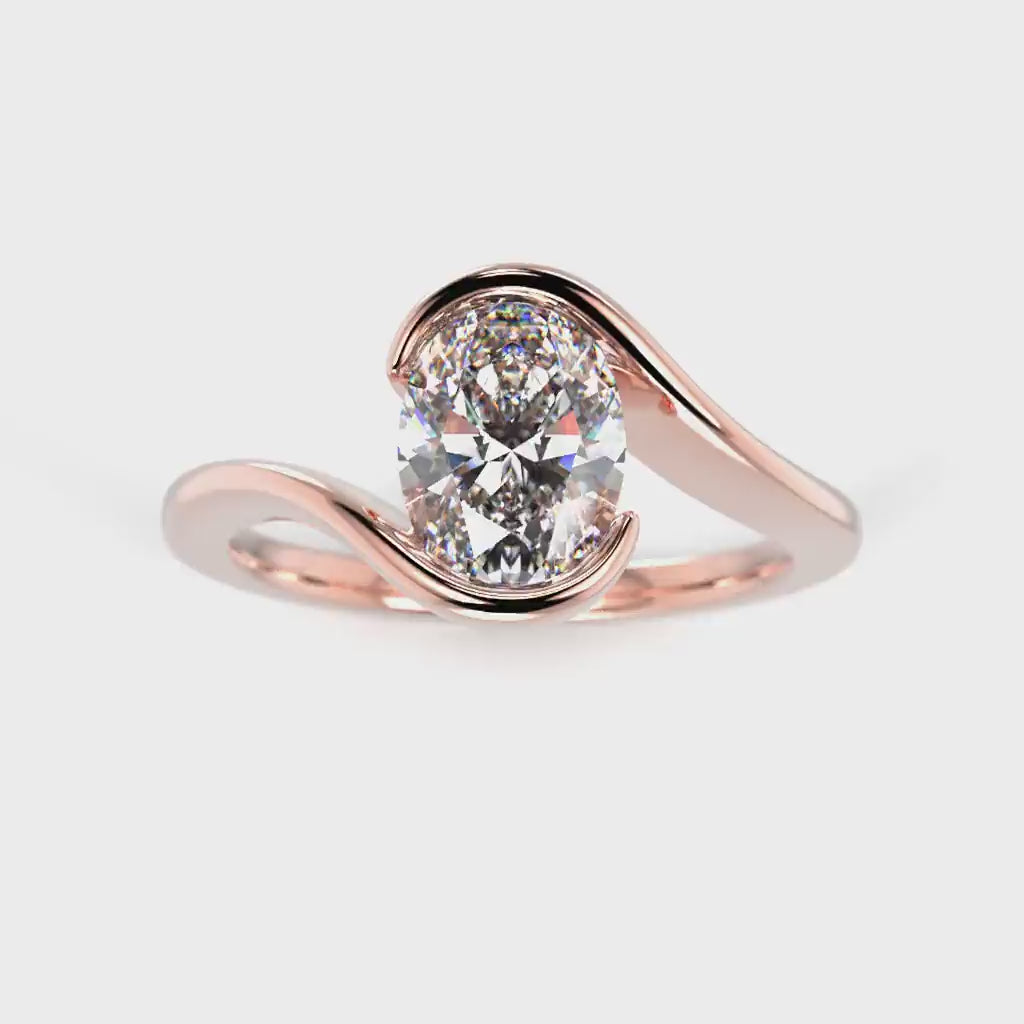 Diamond Ring Selena 1.00 ct