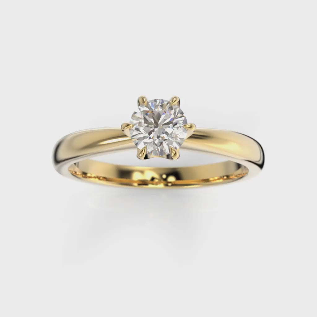 NYHET Diamantring Classic 23 0.40 ct