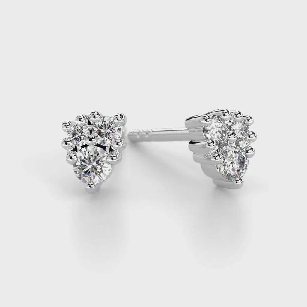 Nadja Earrings 2x0.08 ct