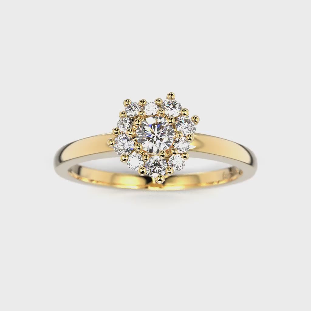 Nadja Halo 0,28ct