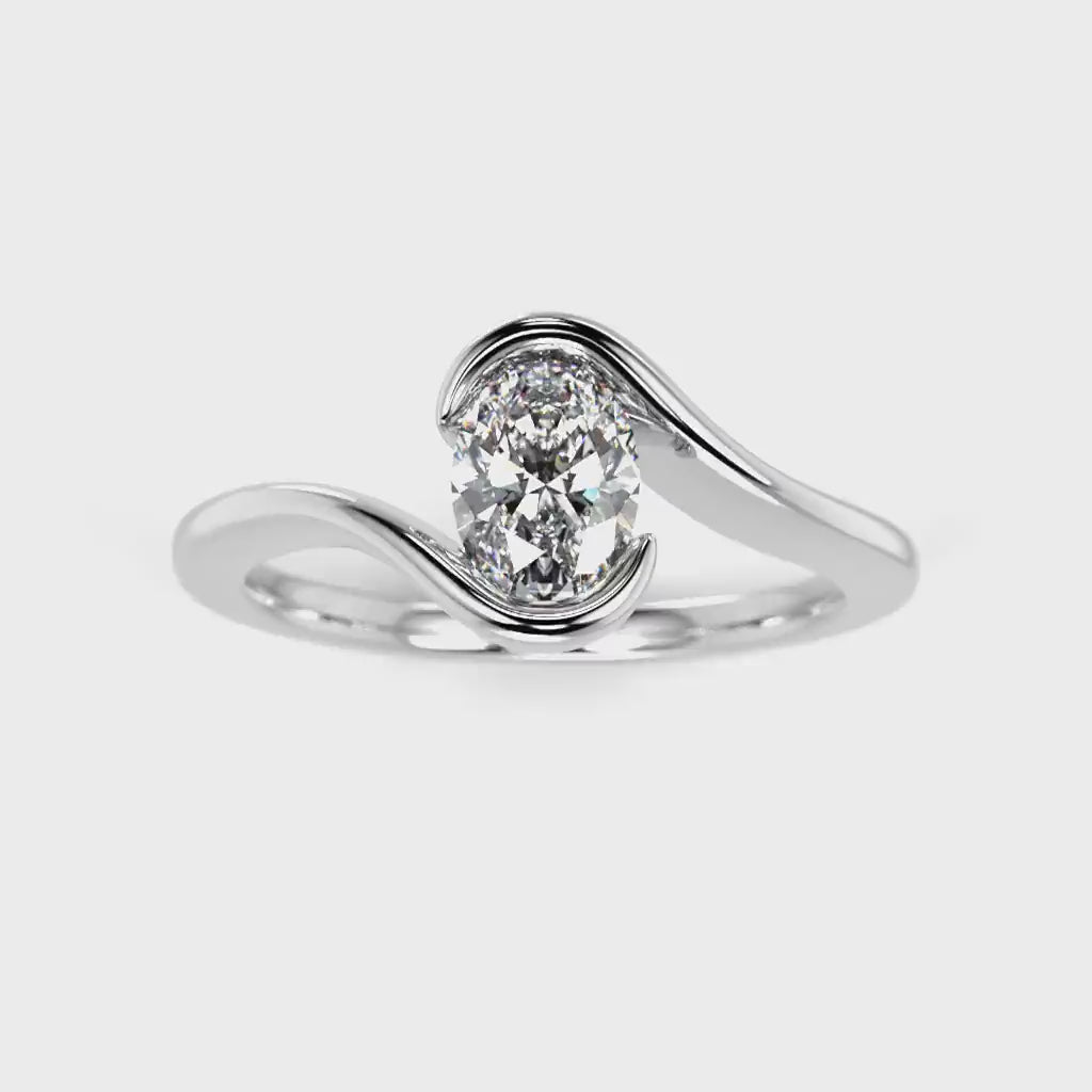 Diamond Ring Selena 1.00 ct