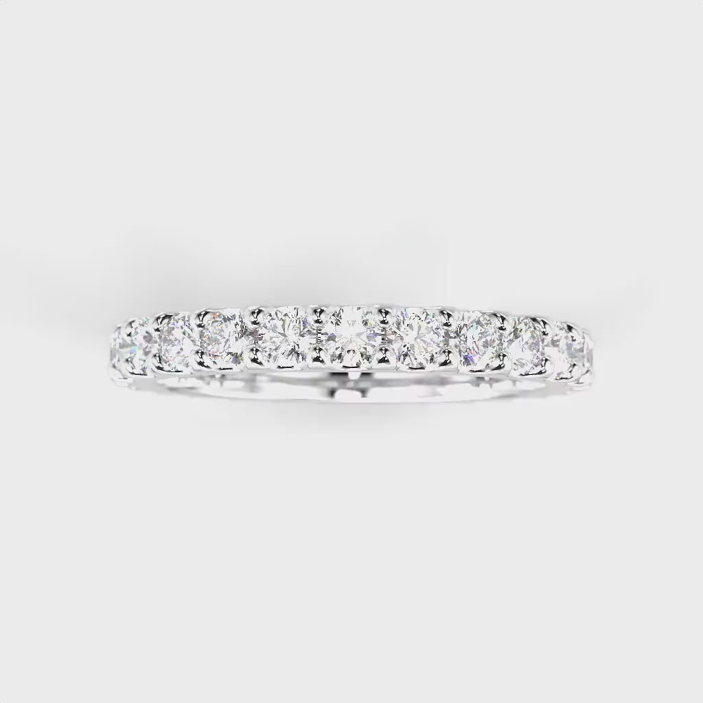 Timanttirivisormus Juliette allianssi 1,04 ct