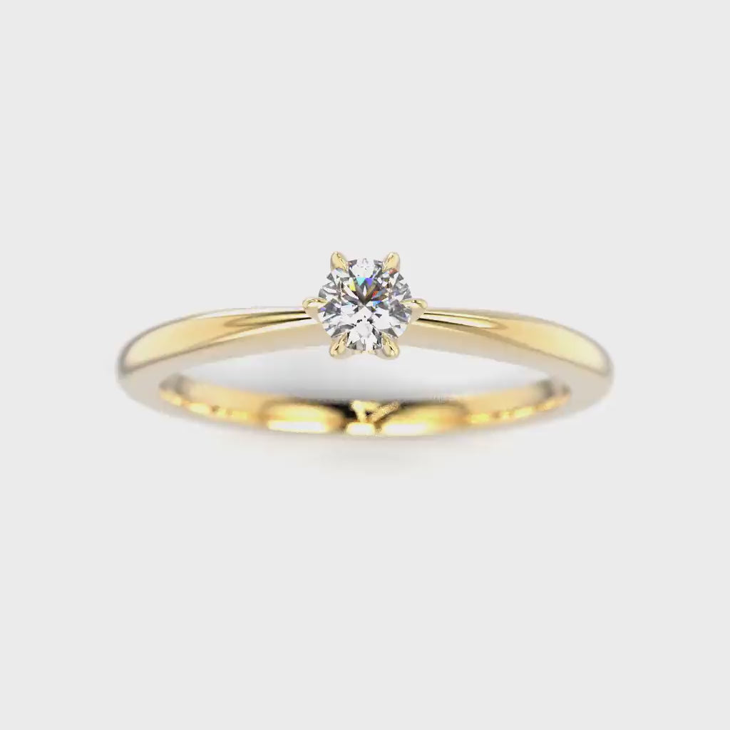 Diamantring Adele 0.30