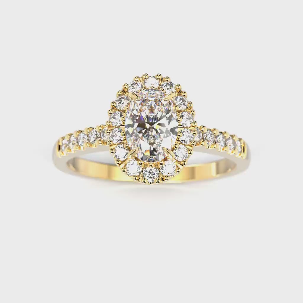 Selena Halo 0,74 ct
