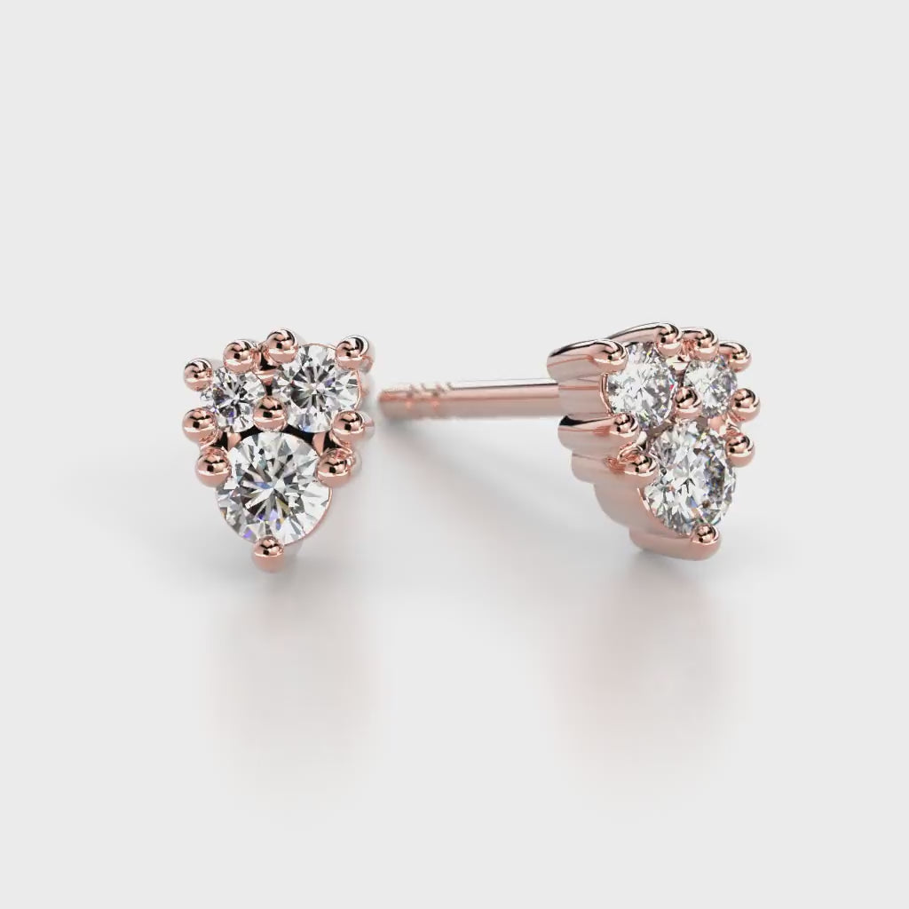 Nadja Earrings 2x0.08 ct